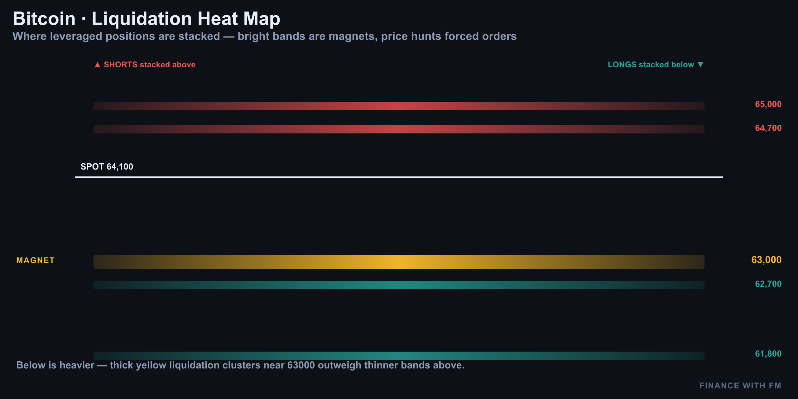 Liquidation clusters — Finance With FM